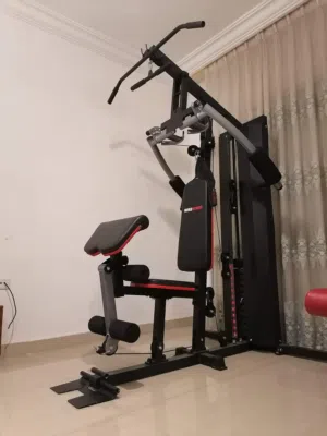 جهاز هوم جم اصلي مع أوزان 70 كيلو وأكثر من 25 تمرين جديد بالكرتونه