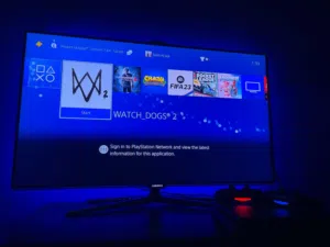 PS4 Slim 1TB 2 Controllers 3 Games