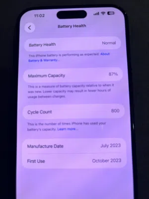 iPhone 15 Pro Max 512GB (Blue Titanium) - Like New / Pristine Condition