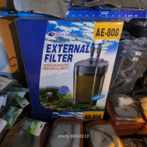 فلتر حوض سمك جديد سعر الاصلي فوق 65 دينار سعر البيع 35 دينار فقط متوفر كميه أغراض متنوعه جديده البيع