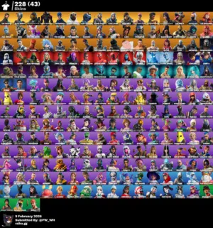 بيع حساب فورت نايت  18BD