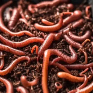 سماد دودة الأرض (الـ Vermicompost) هو سماد عضوي غني بالمواد المغذية عرض كل 100دودده في 10د