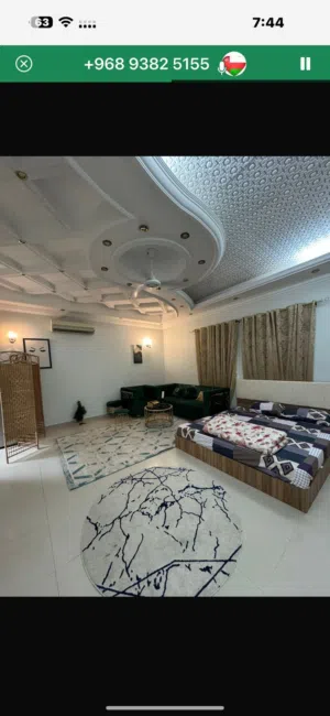 50 m2 Studio Apartments for Rent in Muscat Bosher