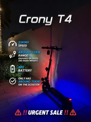 Crony T4 BEAST OF A SCOOTER