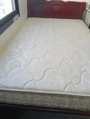 bed and mattress