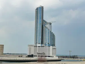 Studio apartment for rent in Seef (Spiral Orchid Tower)