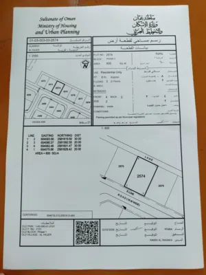 Residential Land for Sale in Muscat Amerat
