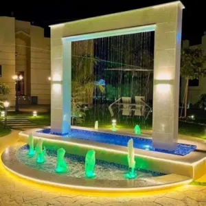 حدائق ميراكل جاردن لتصميم النوافير والشلالات وتنسيق الحدائق