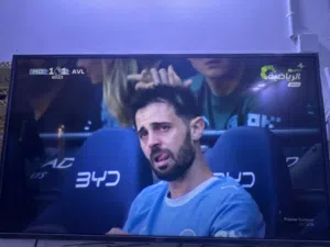 فرصة شاشة LG 55 بوصة 4K "حالة وكالة" موديل UP75 - كاملة بكرتونتها ولصقاتها شاشه استعمال قليل جدا