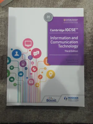 Cambridge IGCSE ICT third edition book