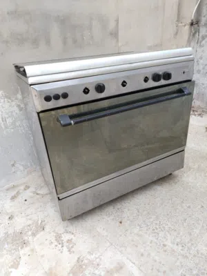 فرن غاز خمس عيون استنالس ستيل