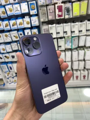 Ip 14 pro max 128g   مكفول 14 يوم مدخل خط