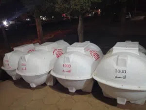 خزانات المياه الفايبر جلاس و البلاستيكية