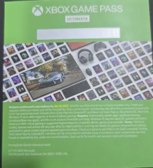 Xbox gaming card for Sale in Najaf