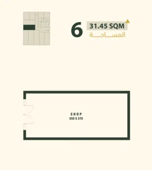 محل تجاري قيد الانشاء الخوض السابعة فرصة ذهبية