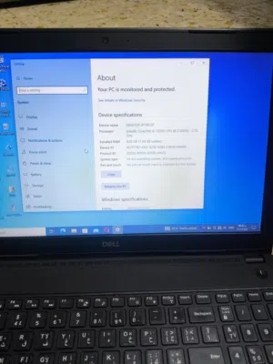 لابتوب دل نظيفة جدا i5 جيل سابع