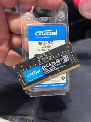 للبيع رام لابتوب ddr5 5600mhz جديده