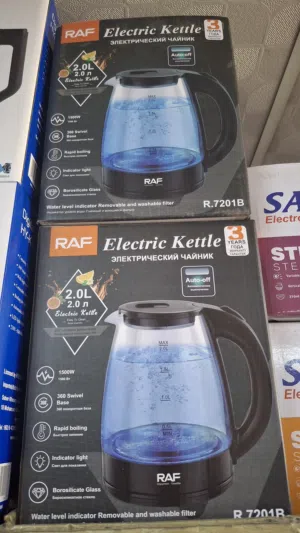 غلايه مياه نوع راف زجاجي حجم 2 لتر السعر شامل التوصيل داخل عمان