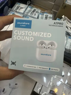 سماعة انكر A7PRO صوت مخصص (Customized Sound) تحسين المكالمات بالذكاء الاصطناعي (AI-Enhanced C