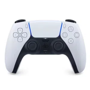 2 Genuine Sony Dualsense PS5 Controllers white color excellent condition