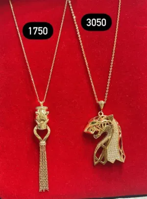 عقود ذهب عيار 18