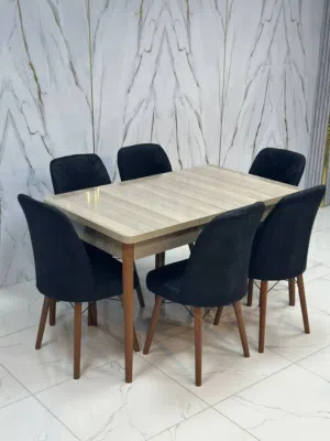 ميز طعام تركي مع 6 كراسي عرض خاص
