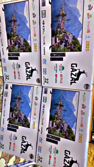 شاشة غزال 32 إنش ضد الكسر – الأفضل بالسوق بلا منازع! شامل التوصيل مجاناً