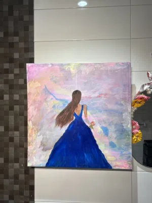 لوحه فنيه يدويا