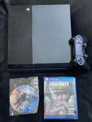 بلايستيشن 4 فات مستعمل بحالة ممتازة