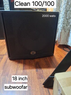 wharfedale subwofer Watt, 2000 Uk Speaker Clean