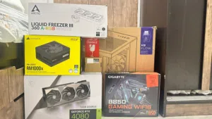 PC Gaming كامل MSI 4080 SUPRIM - Ryzen 7 9800x3D - 16GB RAM