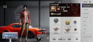 حساب ببجي عالميه تفاصيل جوه بالوصف