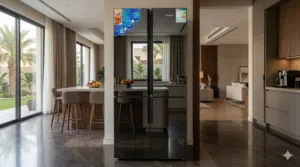 السلام عليكم ثلاجه نوبل جدا نضيفه