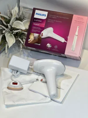 جهاز ازالة الشعر من فيليبس بحالة الوكالة استخدام خفيف