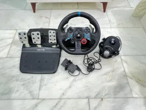 دركسون G29 عجله قياده لل PS5 PS4 PS3 PC مع كير