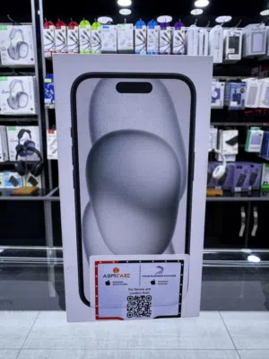 iPhone 15 (128GB) متوفر جديد كلين بكفالة الوكيل الرسمي ABM كفالة سنتين  بسعر مميز داخل ليما موبايل