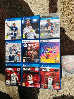 سيديات العاب بلاستيشن 4/5 مستخدم