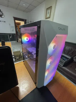 كيس حاسبة ابيض PC قوي جداً للالعاب والمونتاج