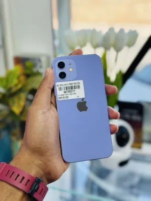 iPhone 12-128gb purple clear clean good condition device