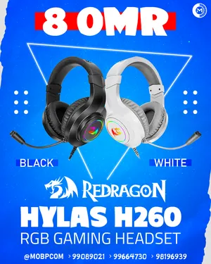 REDRAGON Hylas H260 RGB Gaming Headset - سماعة جيمينج من ريدراجون !