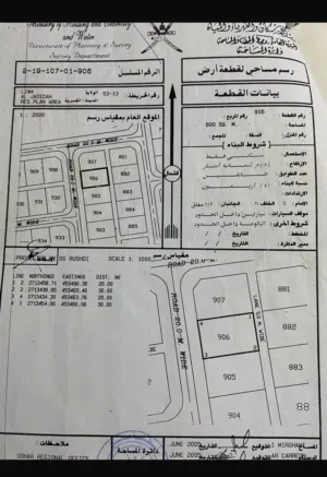 ارض للبيع مربع 107