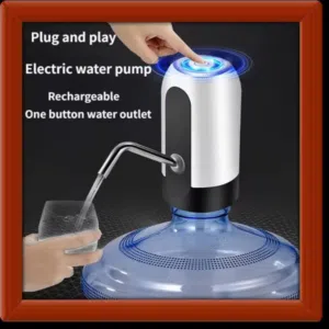 مضخة قوارير المياه التي تعمل بالشحن