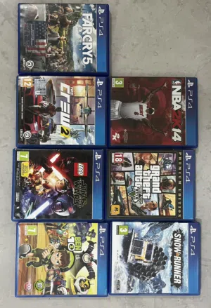 اشرطة ps4 اقرأ الوصف