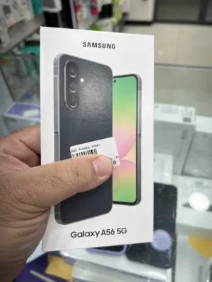 سامسونغ A56 مساحة 256 جيبي والرام 8 يدعم 5G جديد ضمان سنة للبيع