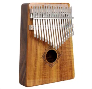Kalimba 17 Keys كالمبا 17 مفتاح مع شنتة و عمود الدوزان