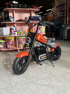 هارلي كهربائي يتوفر هارلي كهربائي بتصميم جذاب وآمن، مخصص للأطفال ، يجمع بين المتعة وسهولة القيادة