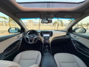 Santafe 2015 model  full option  Grand 7 seater 3.3 CC oman car