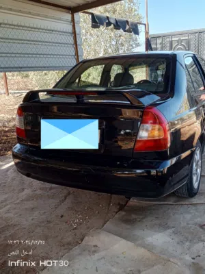 سيارة هيونداي اكسنت SEL 2000 بحالة ممتازة مع مواصفات و تأمين إلزامي