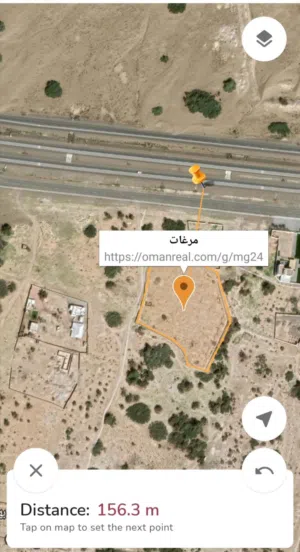 ارض زراعيه للبيع في مريغات او العقده