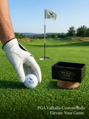 Original golf balls souvenir PGA Valhalla 2000 - rare case  كرات جولف أصلية تذكارية